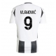 Juventus Dusan Vlahovic #9 Replike Domaci Dres 2024-25 Kratak Rukav